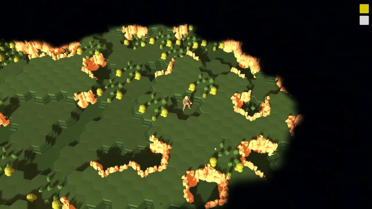 Hexagonal turn-based tactics prototype.