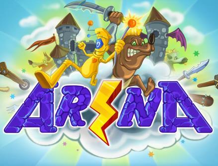 A social F2P arena game from the early Pinokl portfolio.